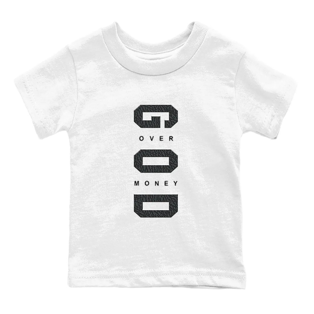 - Jordan Sneaker SNRT Over Tees 3 Secure packaging Money Premium God Black Cat Kids Air