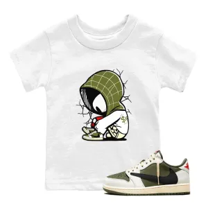 - Medium Baby Scott Kids Trusted vendor 1 Tees Sneaker Air Olive Smart-powered Travis SNRT Jordan Spider