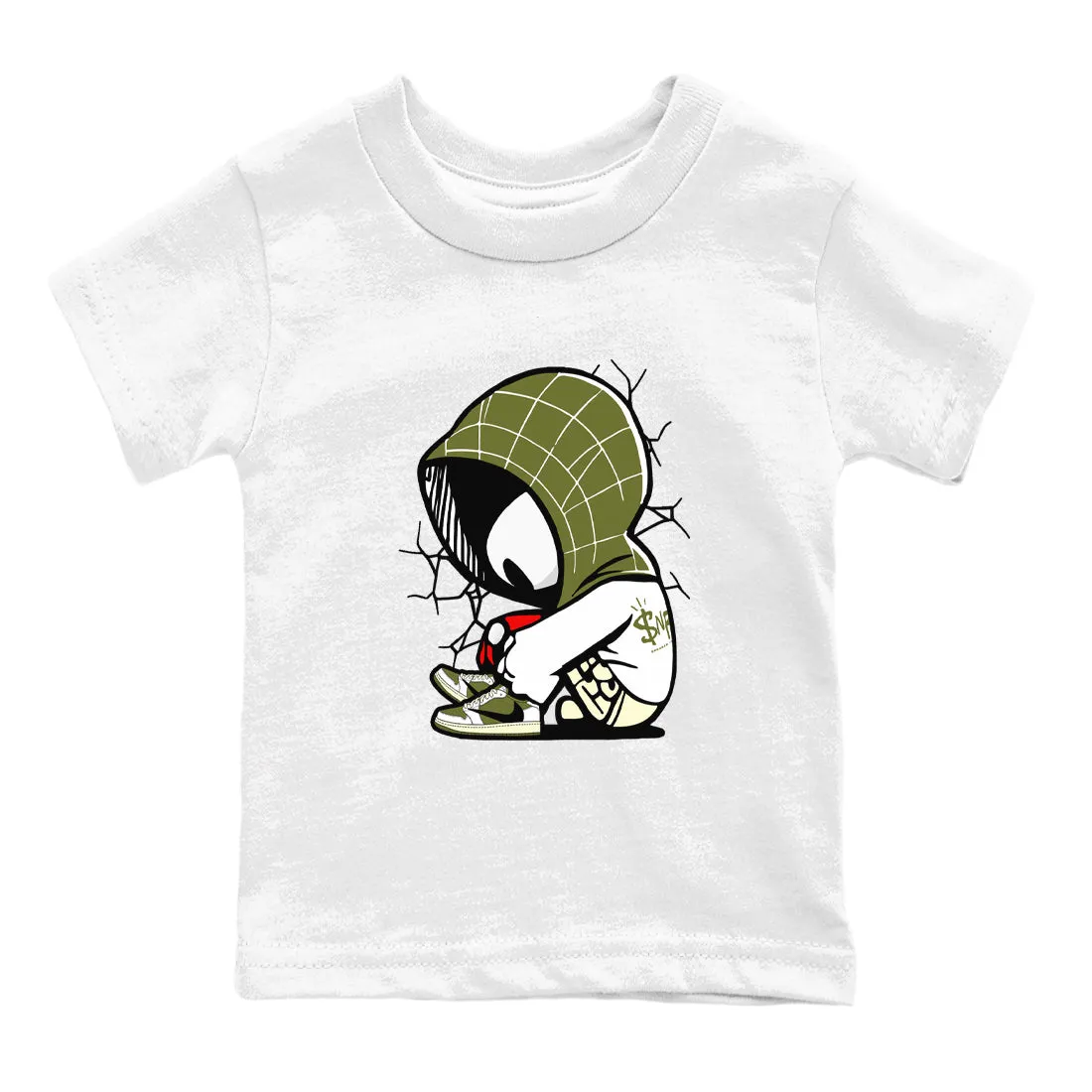 - Medium Baby Scott Kids Trusted vendor 1 Tees Sneaker Air Olive Smart-powered Travis SNRT Jordan Spider