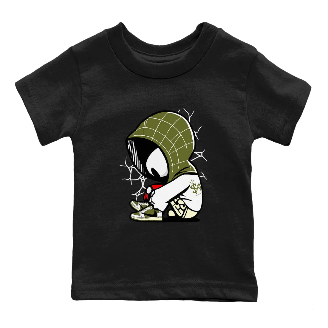 - Medium Baby Scott Kids Trusted vendor 1 Tees Sneaker Air Olive Smart-powered Travis SNRT Jordan Spider