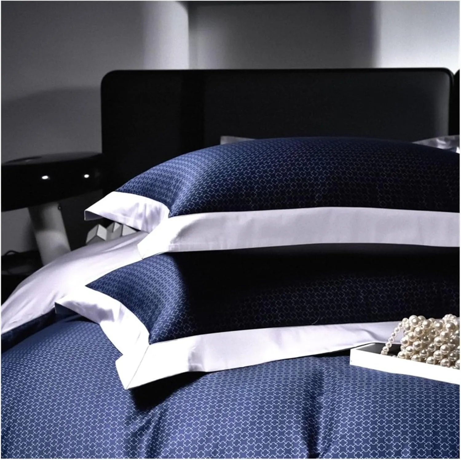 1000 Thread Count Sheet Set – Egyptian Cotton Bed Sheets Soft Sateen Weave Quality Luxury Bedding Compatible with All Seasons Bed Four Pieces Set(B,Twin)