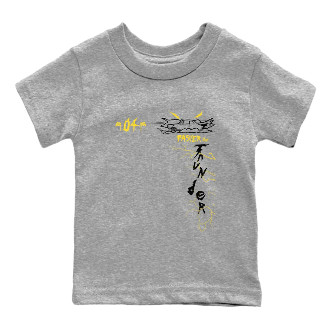4 Air Jordan Thunder Faster Kids Tees - Sneaker Limited-edition offer Thunder Than SNRT Compliance-certified