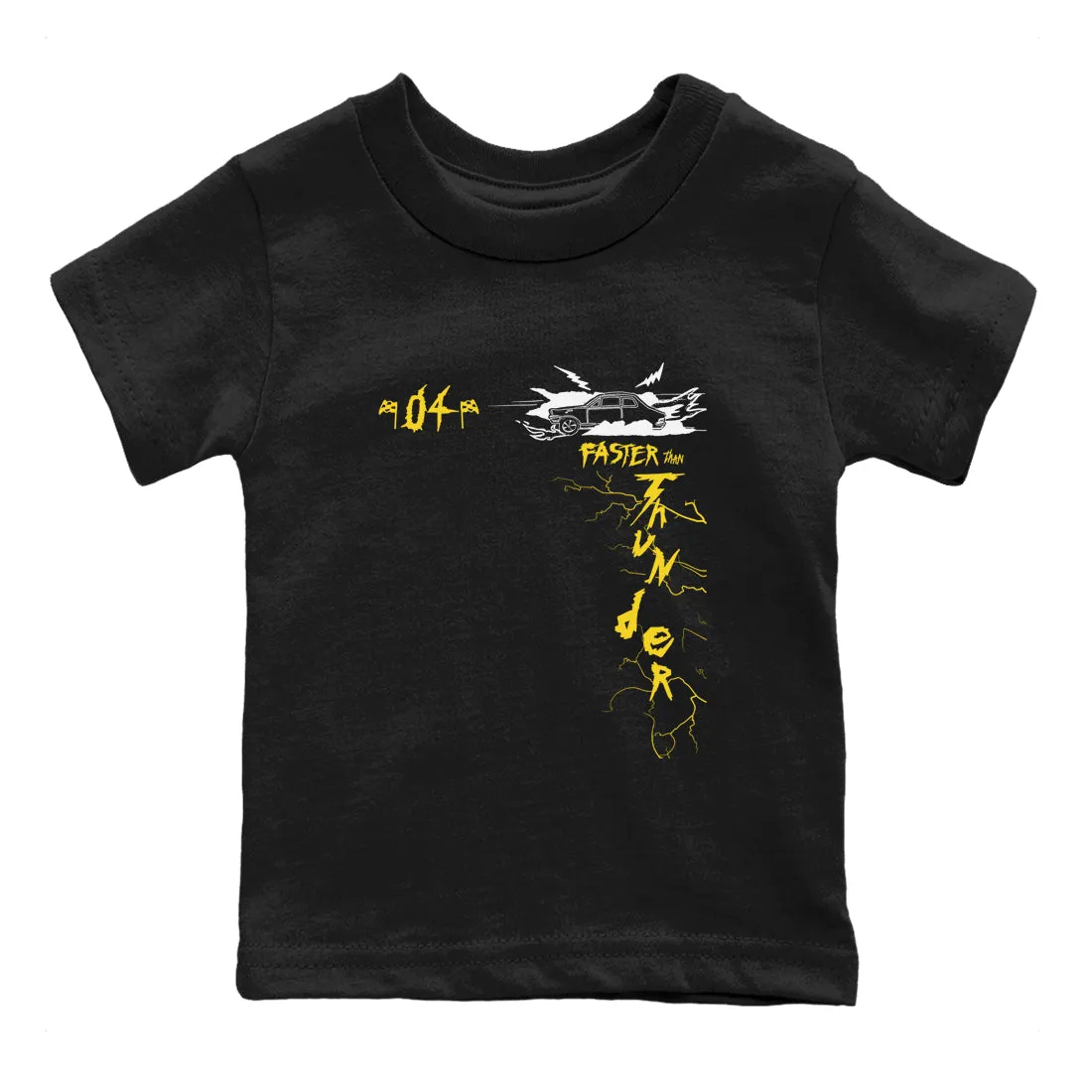 4 Air Jordan Thunder Faster Kids Tees - Sneaker Limited-edition offer Thunder Than SNRT Compliance-certified