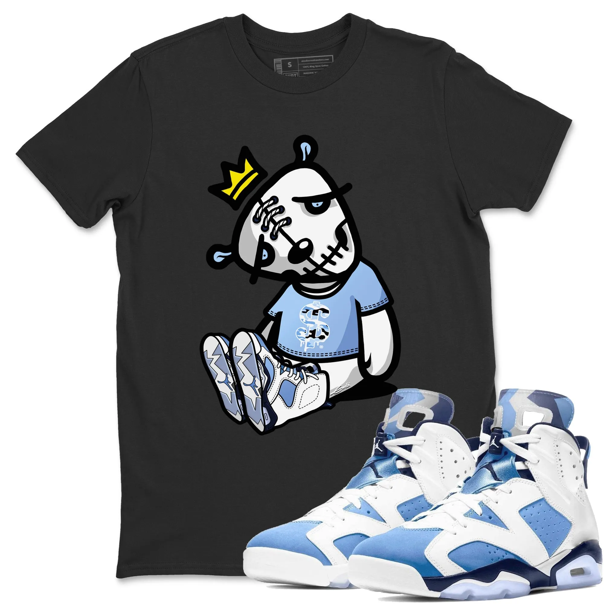 6 Unisex Tops Endless variety Dead Jordan UNC Air - Stylish Dolls