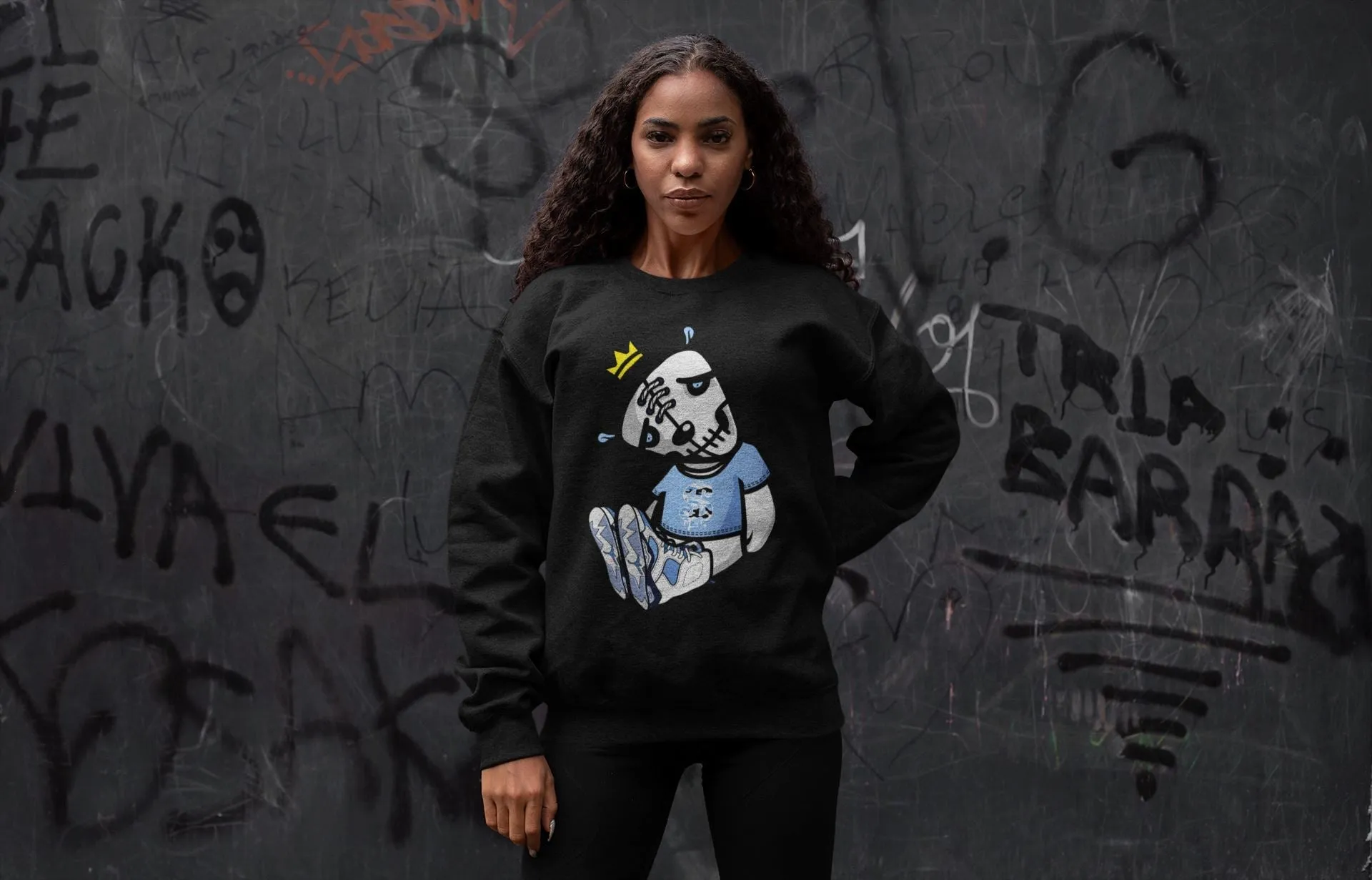 6 Unisex Tops Endless variety Dead Jordan UNC Air - Stylish Dolls