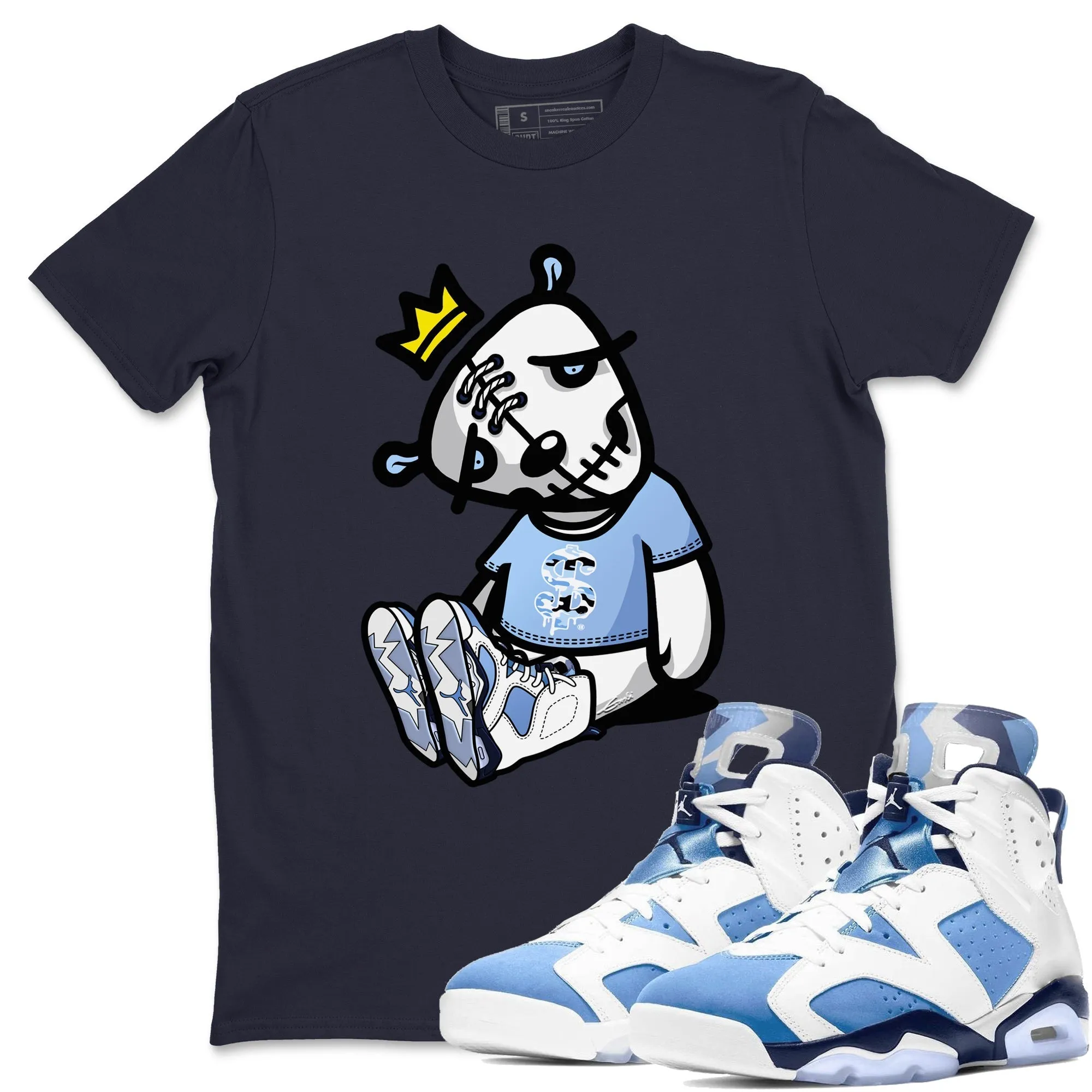 6 Unisex Tops Endless variety Dead Jordan UNC Air - Stylish Dolls