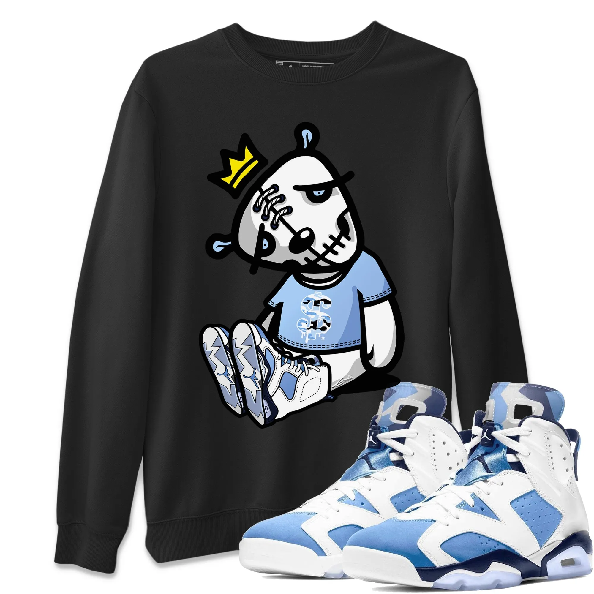 6 Unisex Tops Endless variety Dead Jordan UNC Air - Stylish Dolls