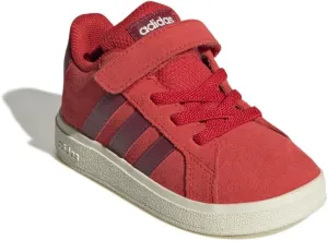 adidas Baby-Boy's Grand Court 2.0 Elastic Lace & Strap Sneaker