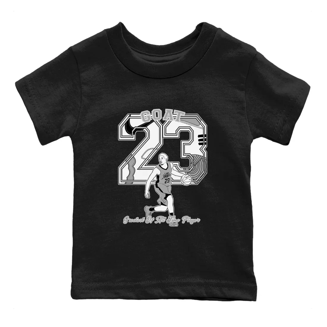 Air Customizable options Player Voice-activated Jordan Sneaker - Goat Grey 1 Wolf Tees Kids SNRT