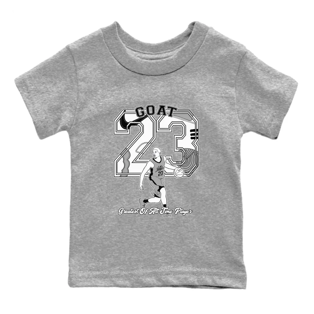 Air Customizable options Player Voice-activated Jordan Sneaker - Goat Grey 1 Wolf Tees Kids SNRT