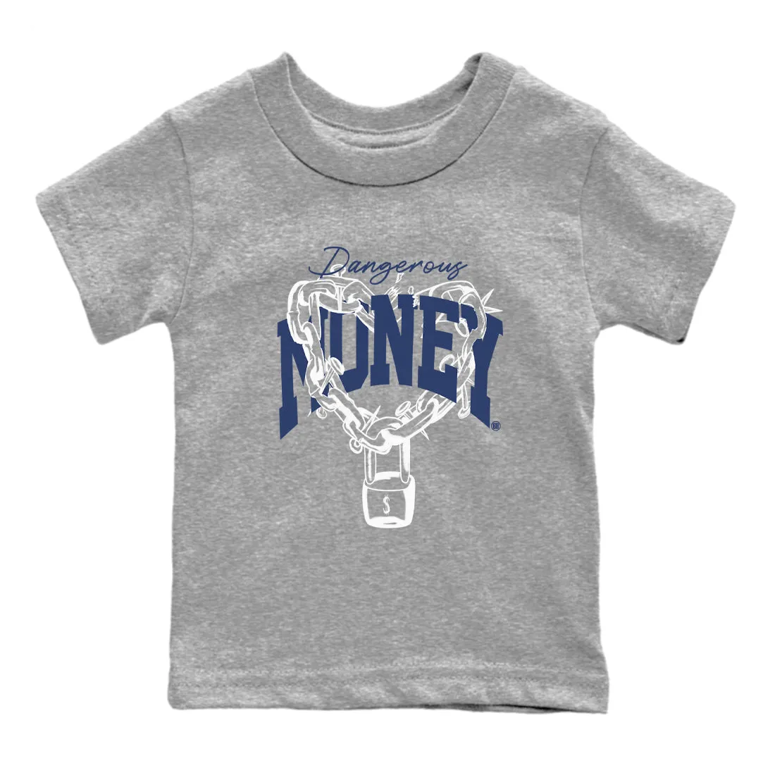 Air Midnight Wide range Sneaker Money SNRT Tees 1 Navy Adaptive Kids - Dangerous Jordan