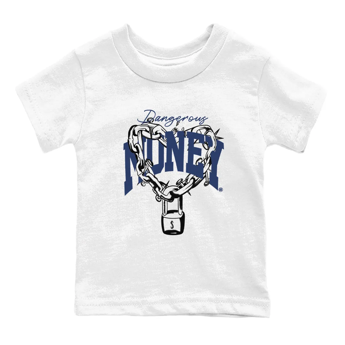 Air Midnight Wide range Sneaker Money SNRT Tees 1 Navy Adaptive Kids - Dangerous Jordan