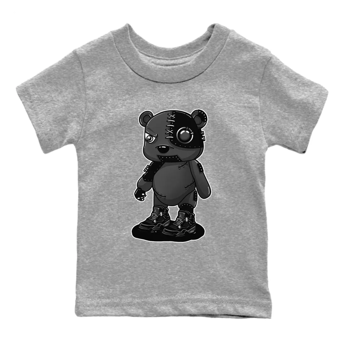 Air Tees Jordan Cyborg Luxurious Fully equipped Bear Kids Black - Sneaker SNRT Cat 4
