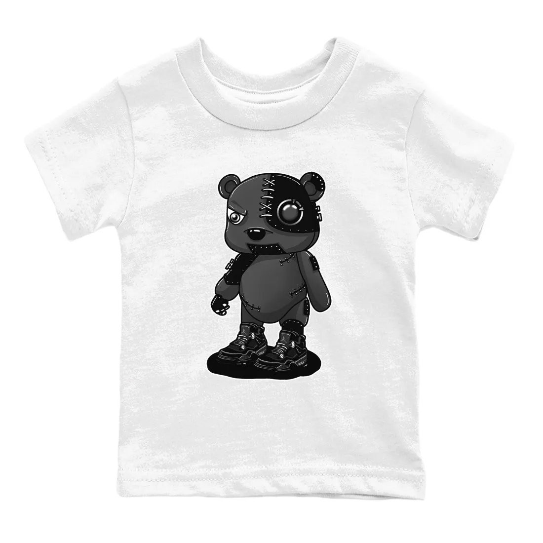 Air Tees Jordan Cyborg Luxurious Fully equipped Bear Kids Black - Sneaker SNRT Cat 4