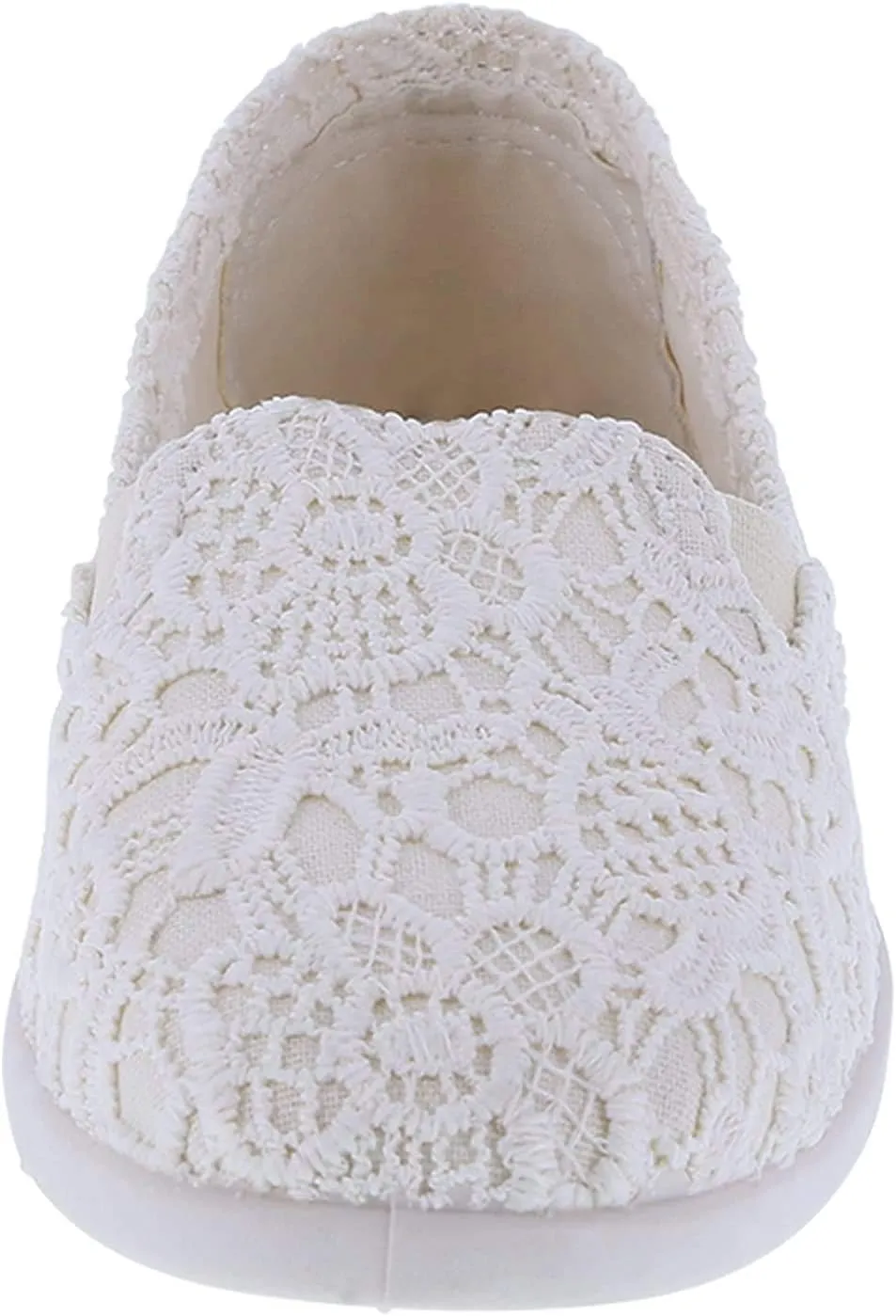 Airwalk Women's Cream Floral Crochet Women's Dream Slip-On