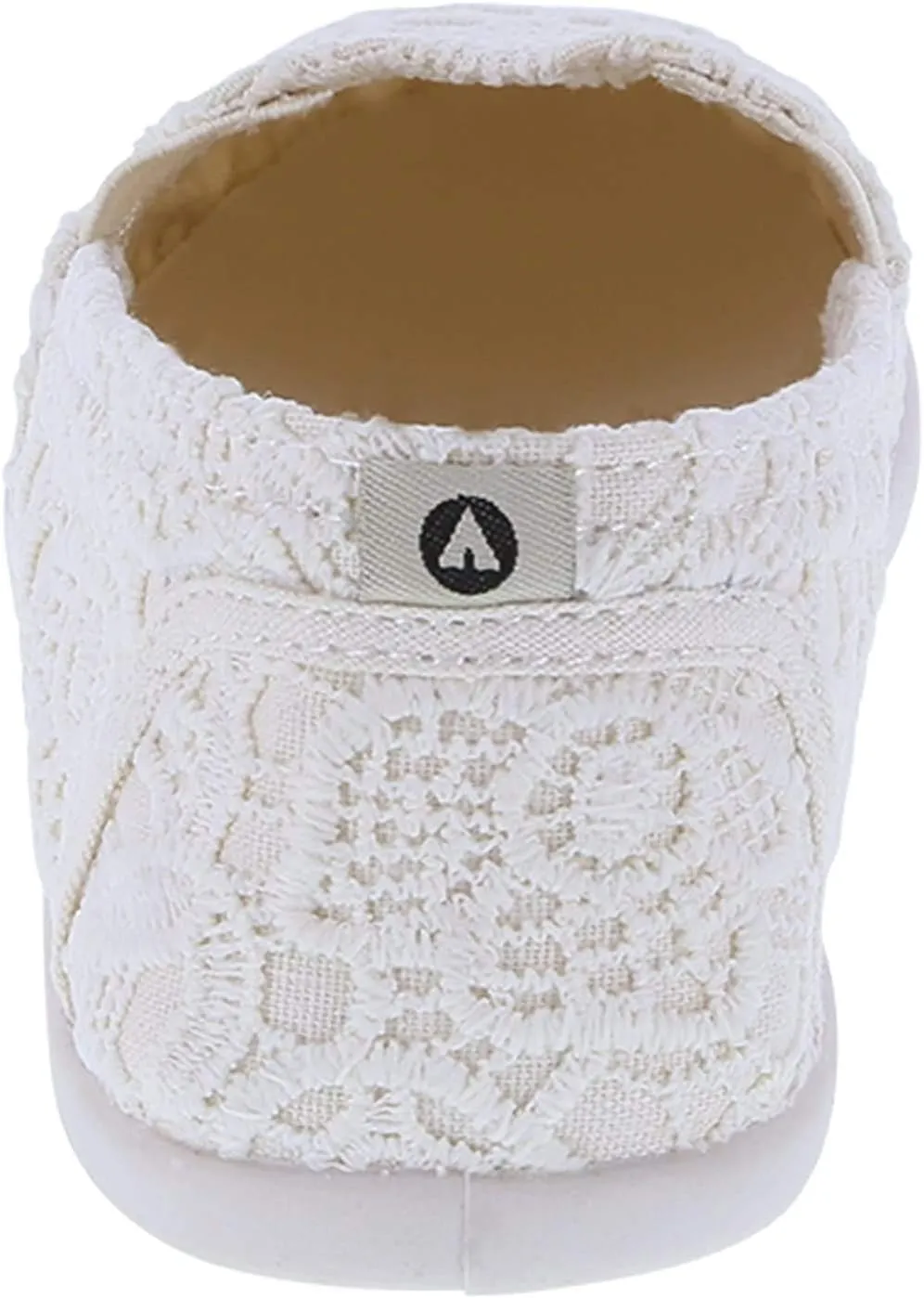 Airwalk Women's Cream Floral Crochet Women's Dream Slip-On