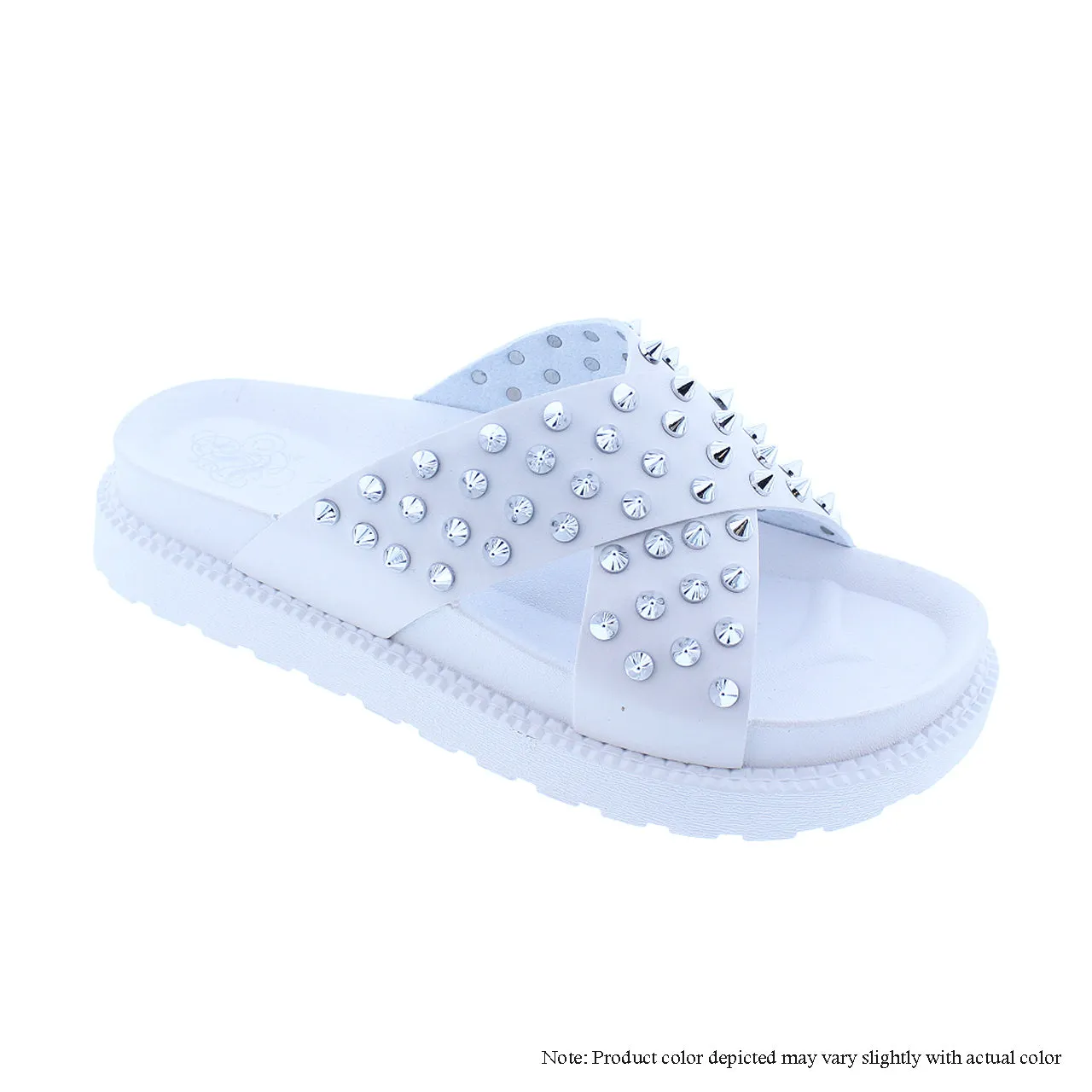 AIRY-1 POLYURETHANE SPIKED UPPER SANDAL