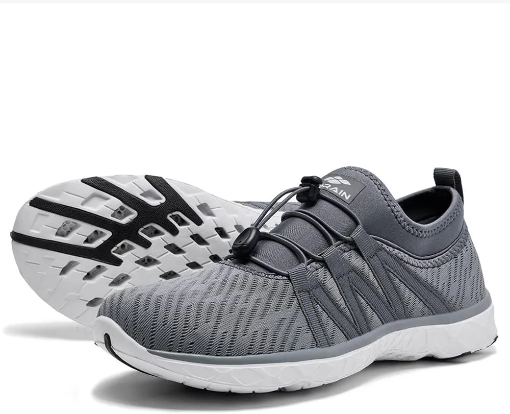 ALEADER Men's Quick Drying Aqua Water Shoes