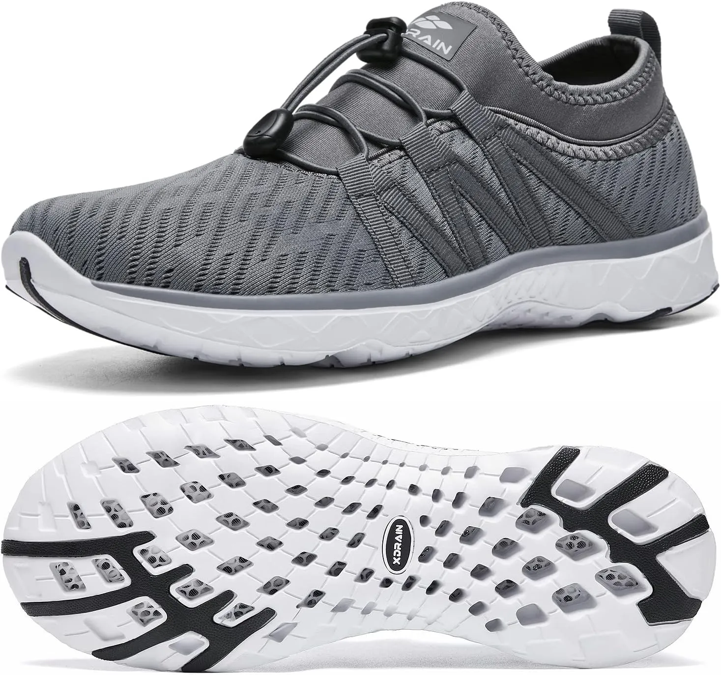 ALEADER Men's Quick Drying Aqua Water Shoes