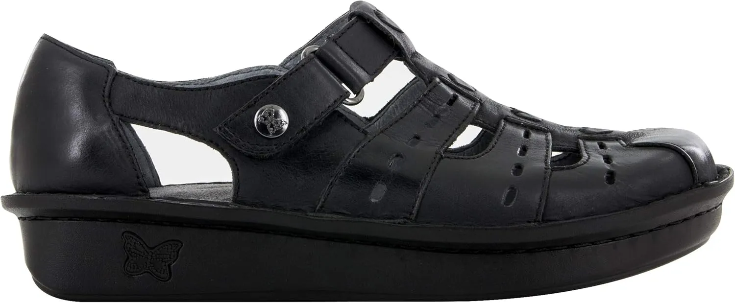 Alegria Women's Pesca Fisherman Leather Sandal
