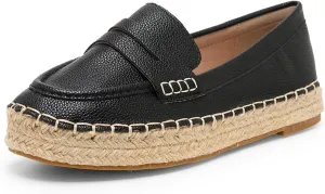 Alexis Leroy Women Closed Toe Slip On Casual Espadrilles Loafer Flat Comfort Shoes