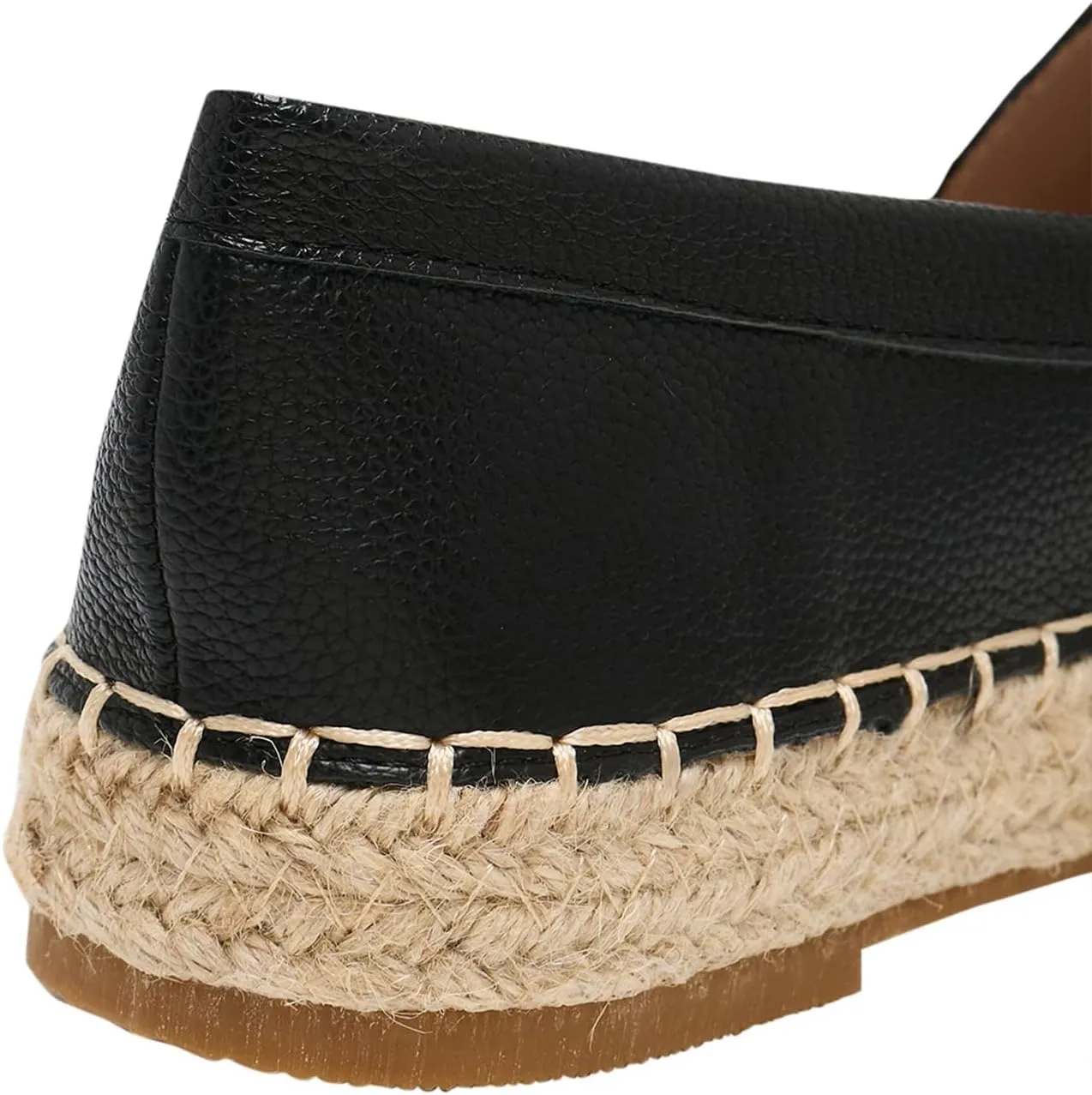 Alexis Leroy Women Closed Toe Slip On Casual Espadrilles Loafer Flat Comfort Shoes