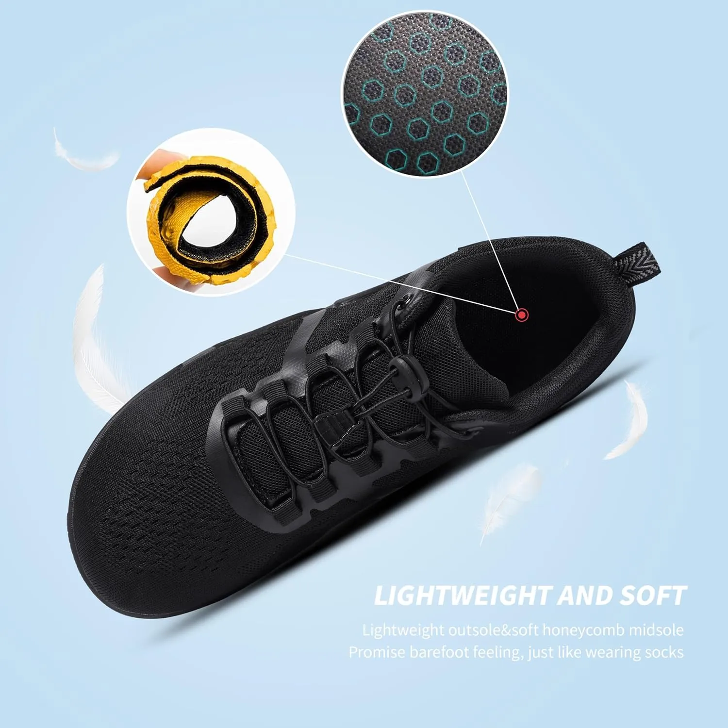 Alibress Water Shoes for Women Men Slip-on Quick-Dry Aqua Beach Swim River Hiking Water Shoes