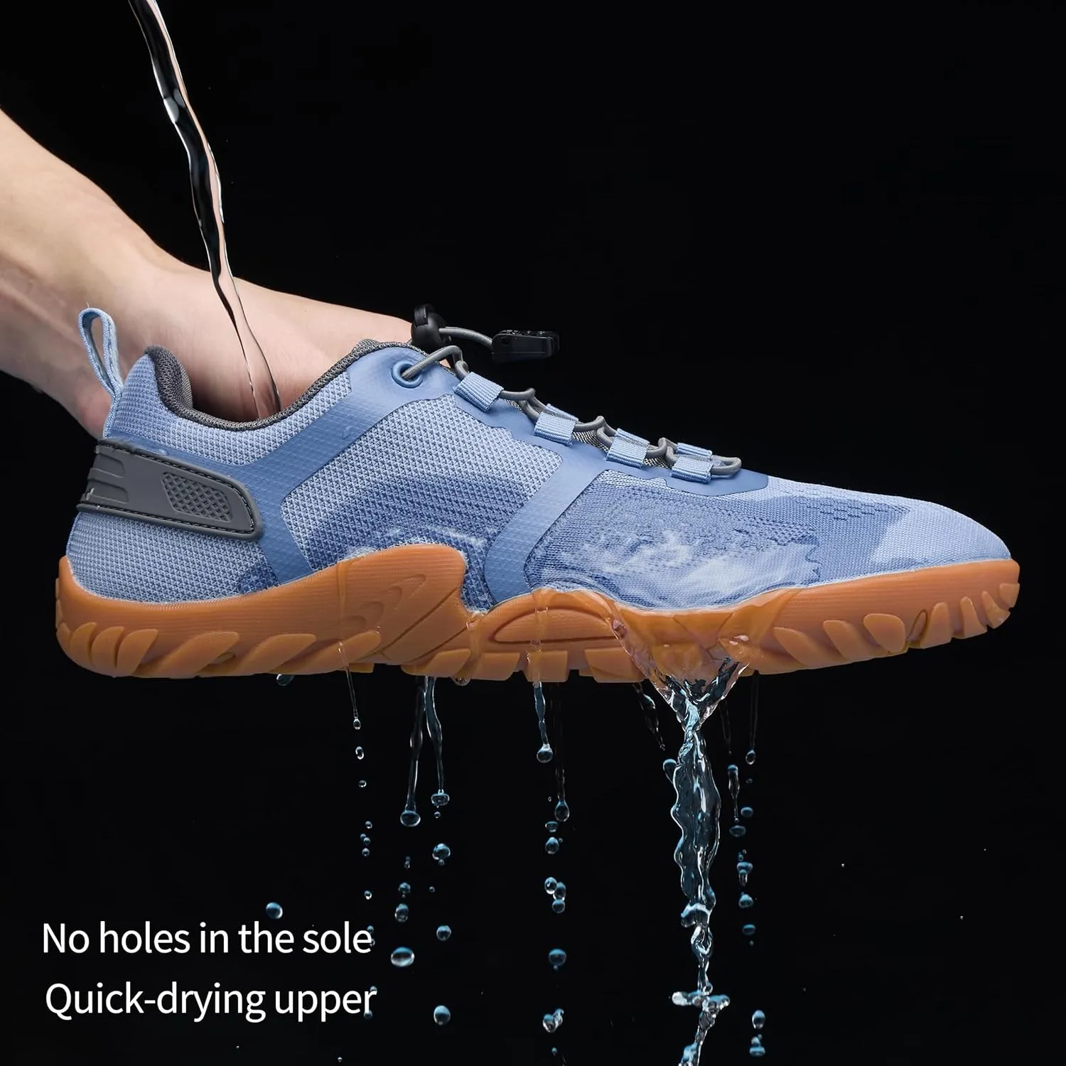 Alibress Water Shoes for Women Men Slip-on Quick-Dry Aqua Beach Swim River Hiking Water Shoes