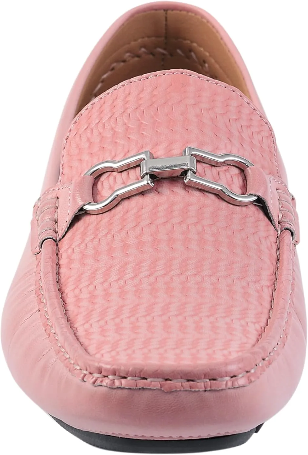 Amali Cola - Driving Moccasins for Men – Mens Slip On Loafers, Moccasins, Slip-on Dress Shoes - Driving Loafers with Matching Color Bit