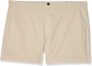 Amazon Essentials Men's Slim-Fit 5" Flat-Front Comfort Stretch Chino Short (Previously Goodthreads)