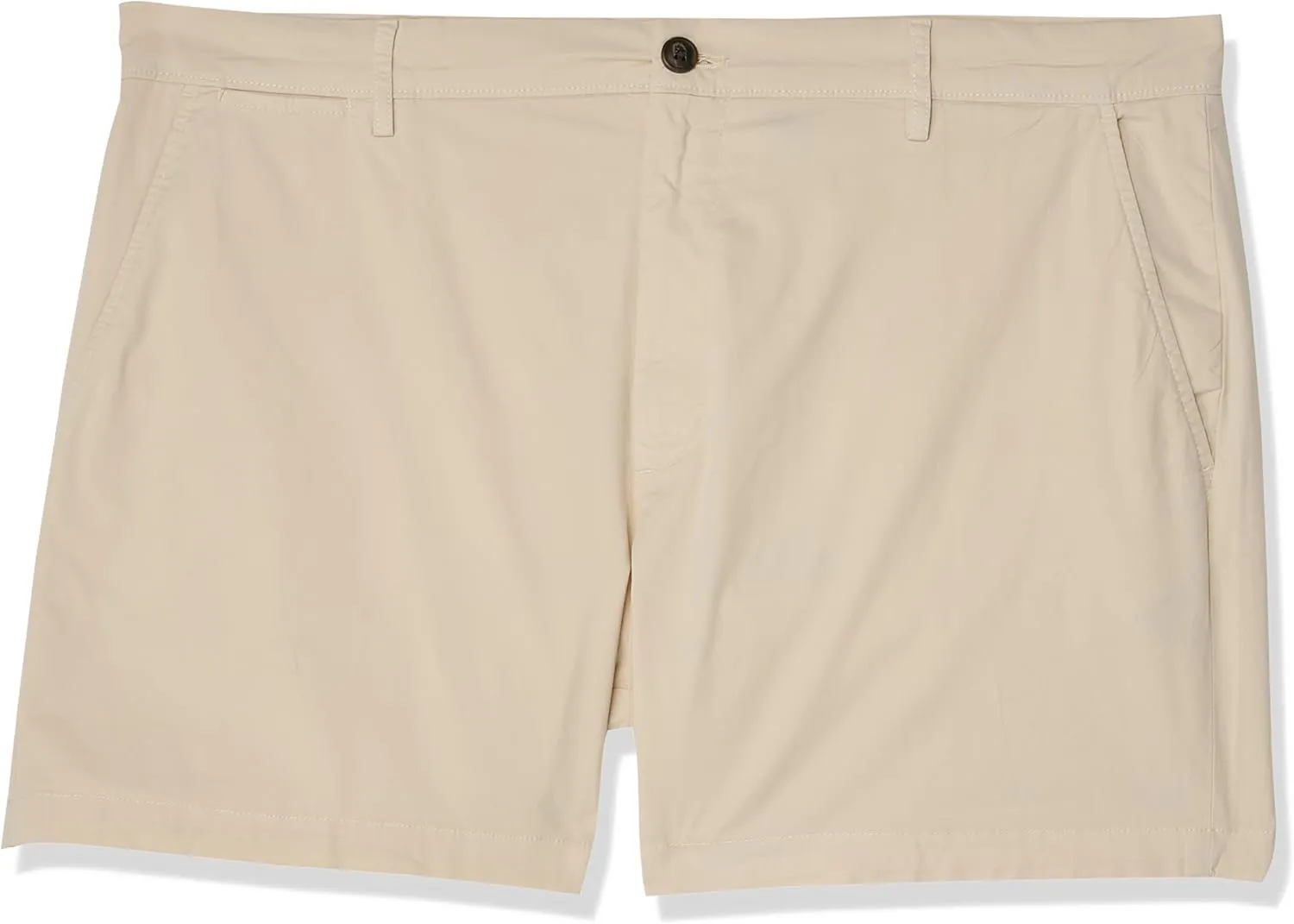 Amazon Essentials Men's Slim-Fit 5" Flat-Front Comfort Stretch Chino Short (Previously Goodthreads)
