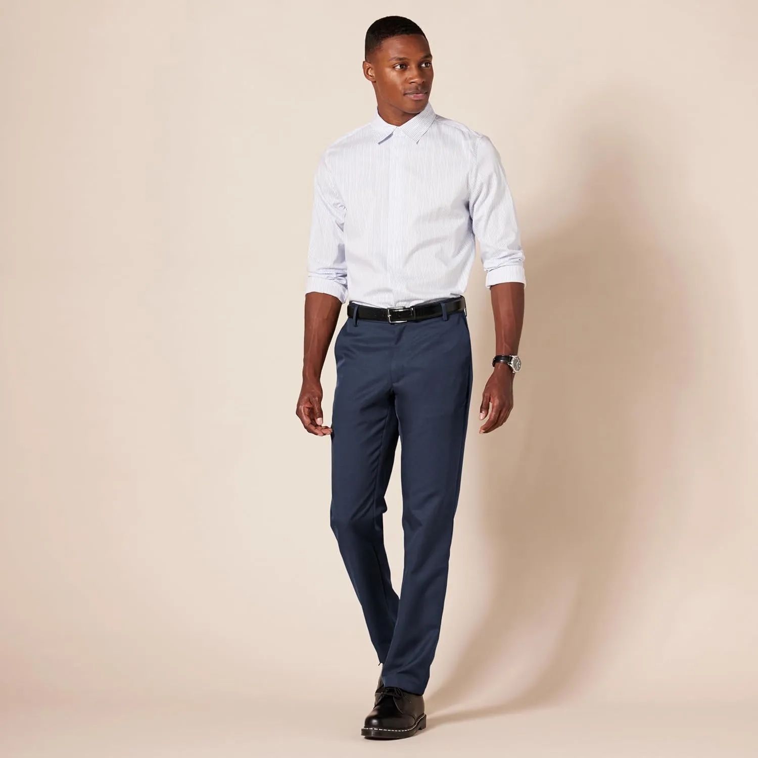 Amazon Essentials Men's Slim-Fit Flat-Front Dress Pant