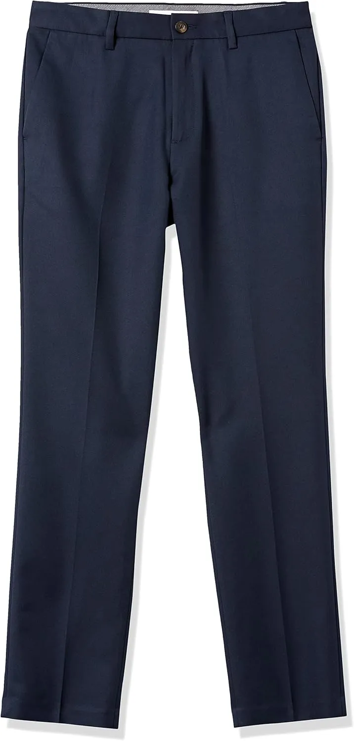 Amazon Essentials Men's Slim-Fit Flat-Front Dress Pant