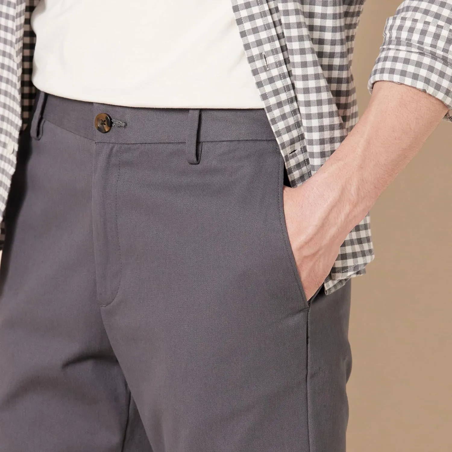 Amazon Essentials Men's Slim-Fit Wrinkle-Resistant Flat-Front Chino Pant