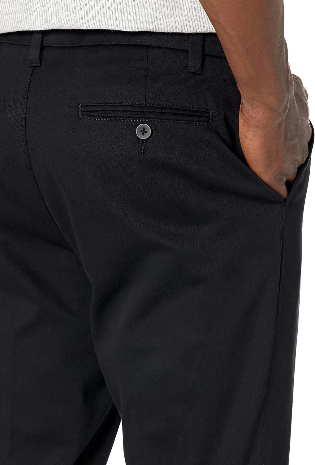 Amazon Essentials Men's Slim-Fit Wrinkle-Resistant Flat-Front Stretch Chino Pant