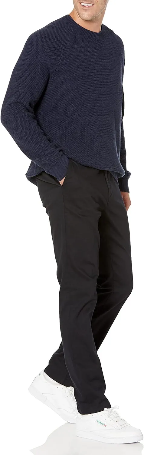 Amazon Essentials Men's Slim-Fit Wrinkle-Resistant Flat-Front Stretch Chino Pant