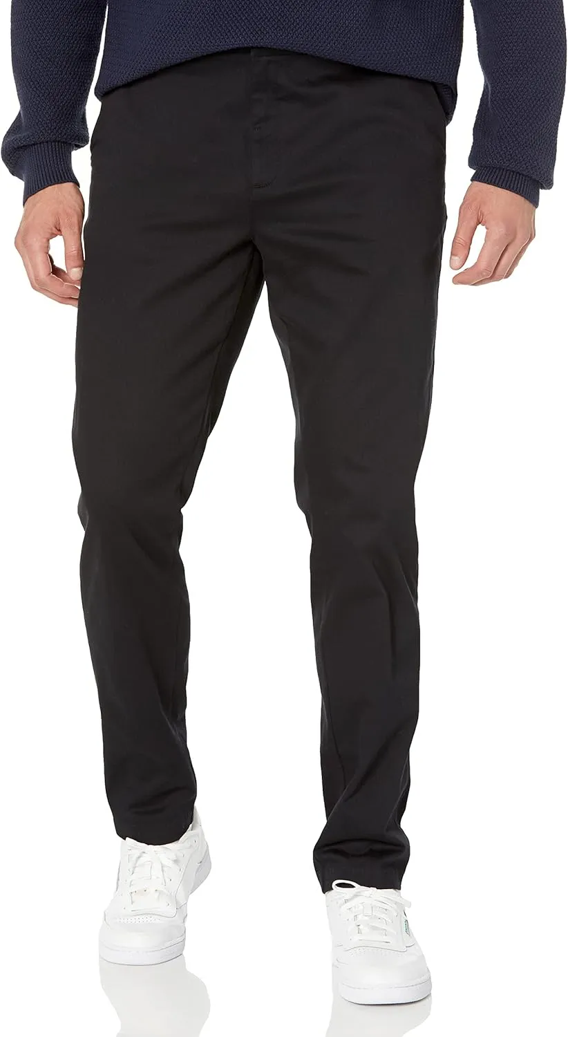 Amazon Essentials Men's Slim-Fit Wrinkle-Resistant Flat-Front Stretch Chino Pant