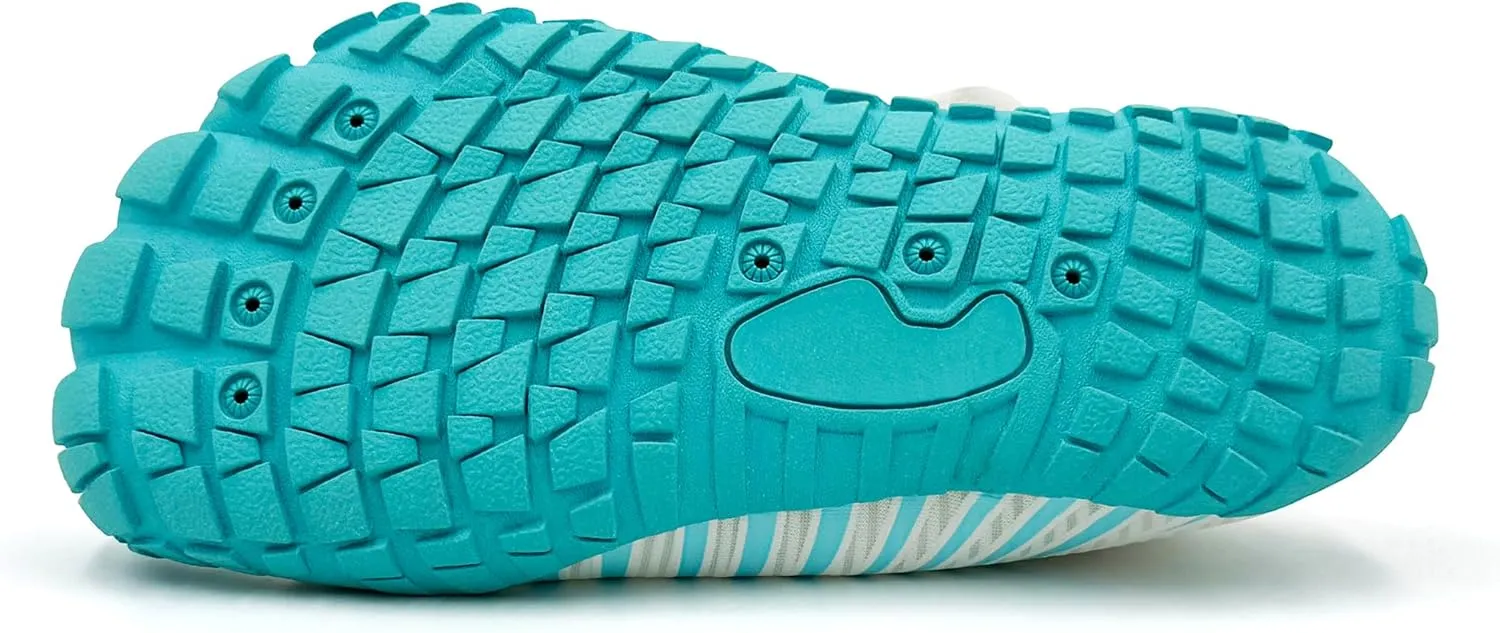 Amoji Kids Water Aqua Shoes Boys Girls Barefoot for Beach Swim Pool 2420