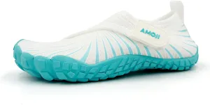Amoji Kids Water Aqua Shoes Boys Girls Barefoot for Beach Swim Pool 2420