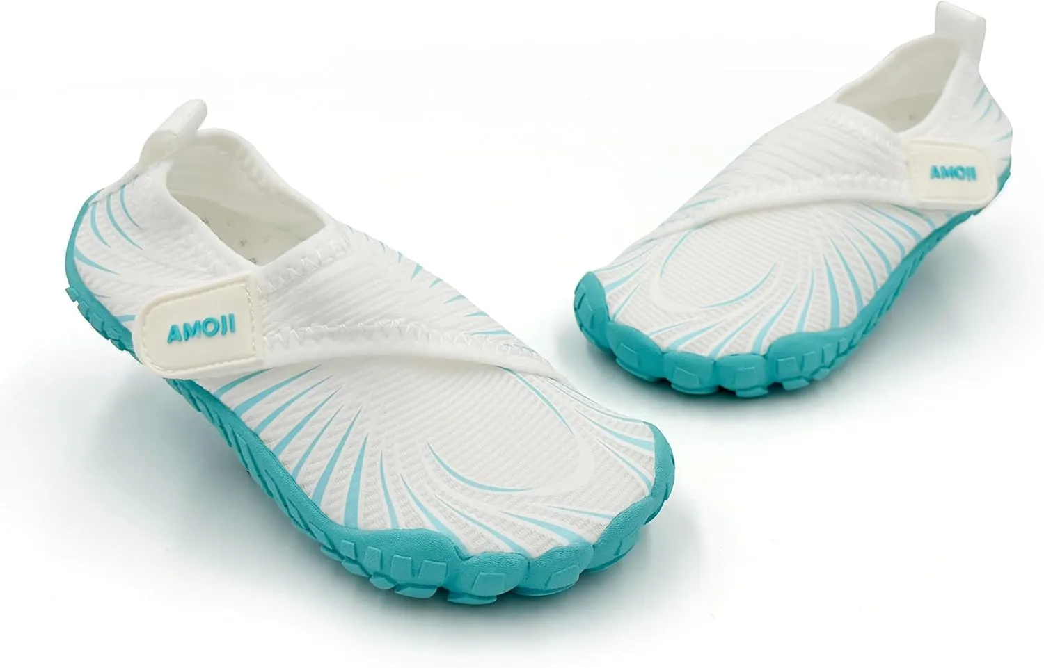 Amoji Kids Water Aqua Shoes Boys Girls Barefoot for Beach Swim Pool 2420