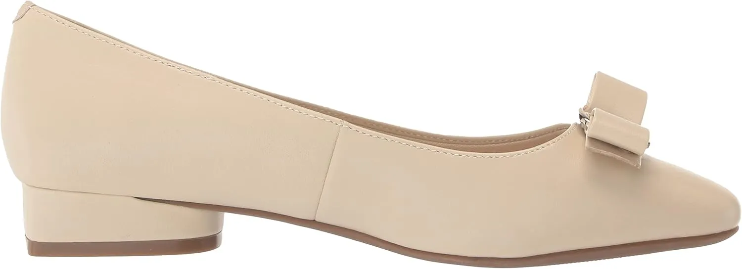 Anne Klein Womens Chella Patent Slip-On Loafers
