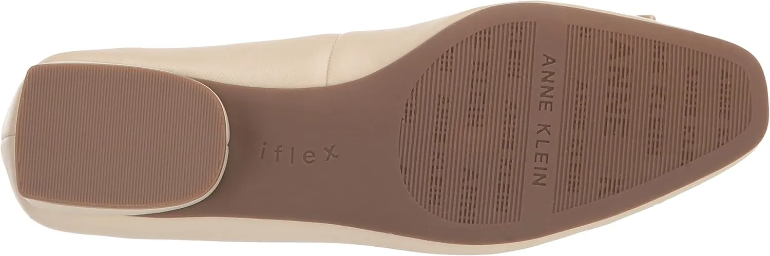 Anne Klein Womens Chella Patent Slip-On Loafers