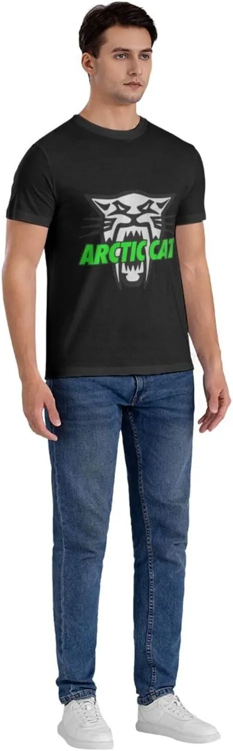 Arctic Cat Cotton Trend Round Neck T-Shirt Men's T-Shirt