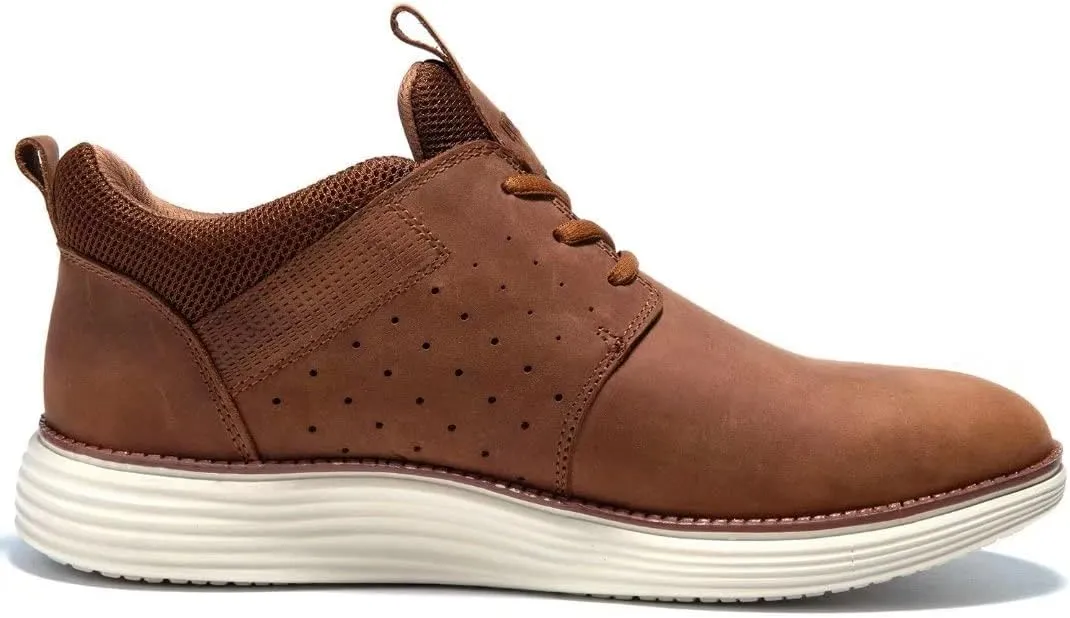 Arkbird Leather Loafers, Casual Slip-On Sneaker Shoes for Men