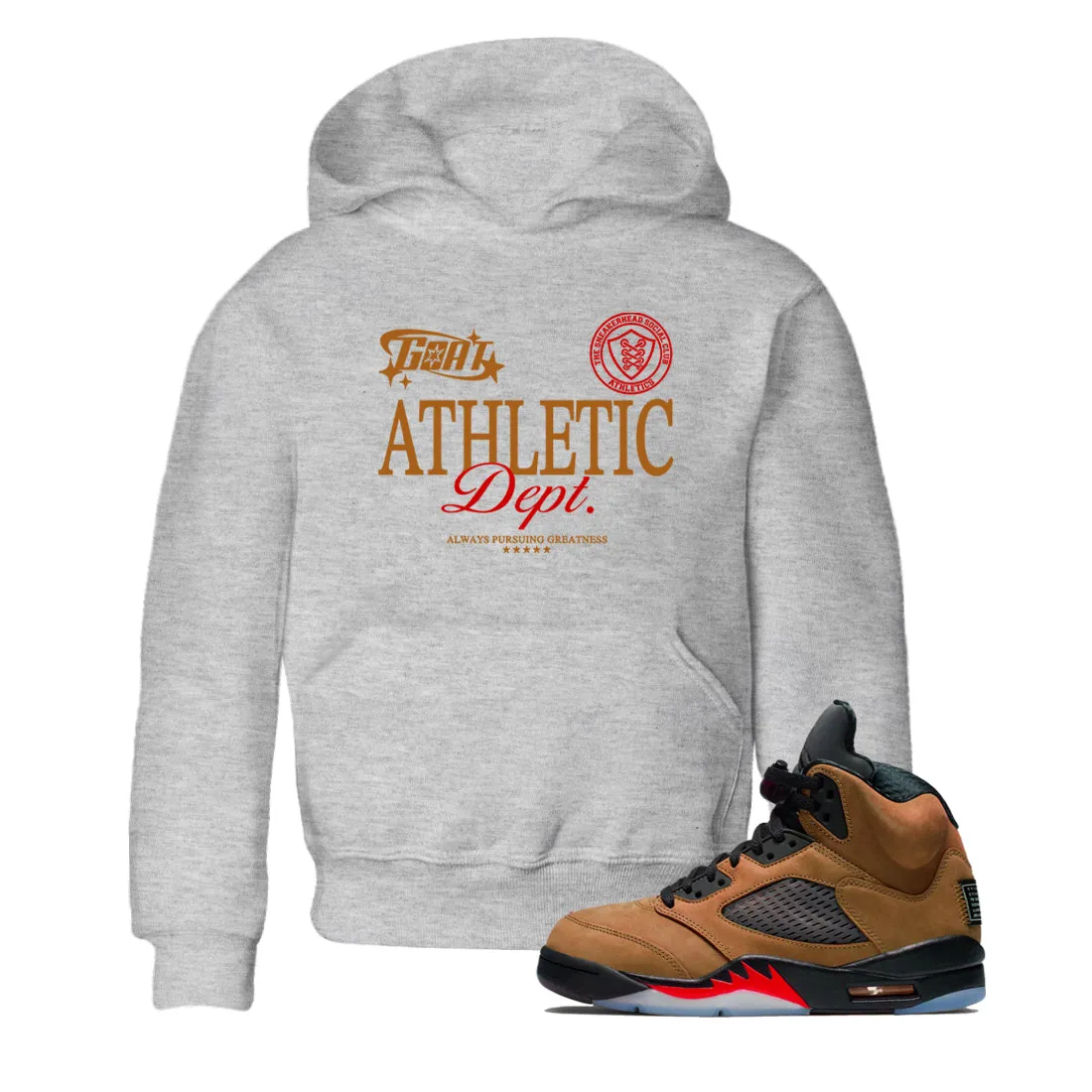 Athletic Brown Archaeo Tees SNRT Sneaker Kids Air 5 Curated selection Goat - Verified Jordan Dept