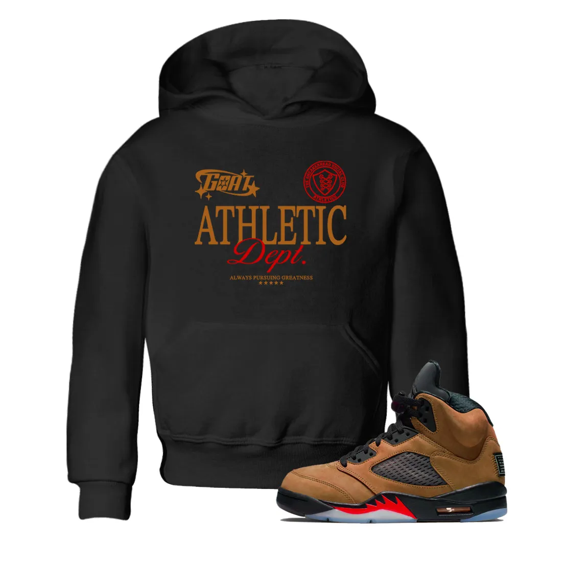 Athletic Brown Archaeo Tees SNRT Sneaker Kids Air 5 Curated selection Goat - Verified Jordan Dept