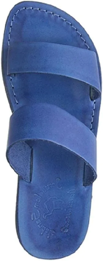 Aviv - Leather Double Strap Sandal - Mens Sandals