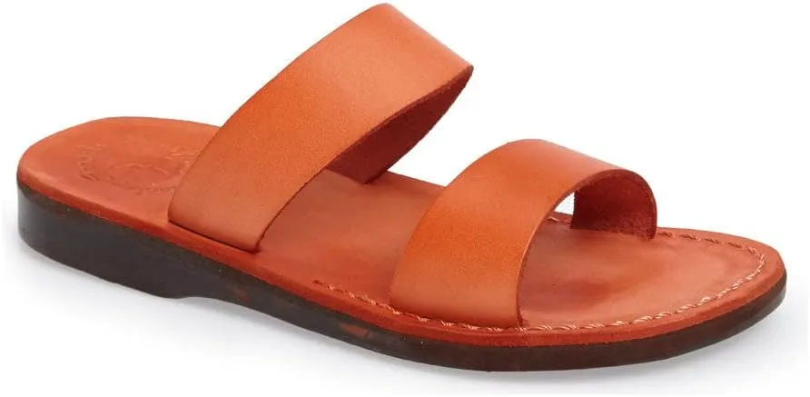Aviv - Leather Wide Strap Sandal - Womens Sandals