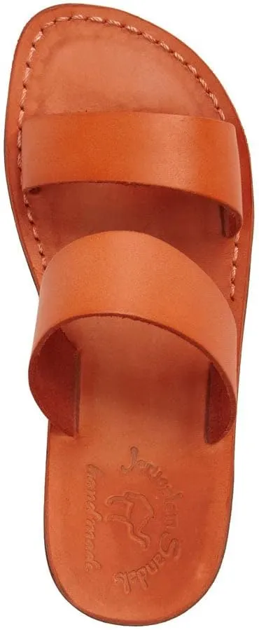 Aviv - Leather Wide Strap Sandal - Womens Sandals