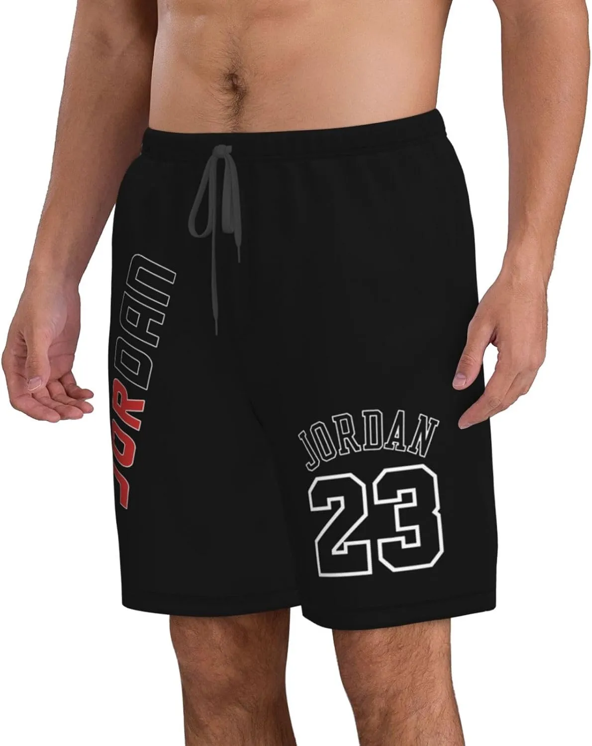 Basketball Fans 23 Jordan Beach Shorts Man's Beach Shorts Quick Dry Summer Outdoor Workout Shorts